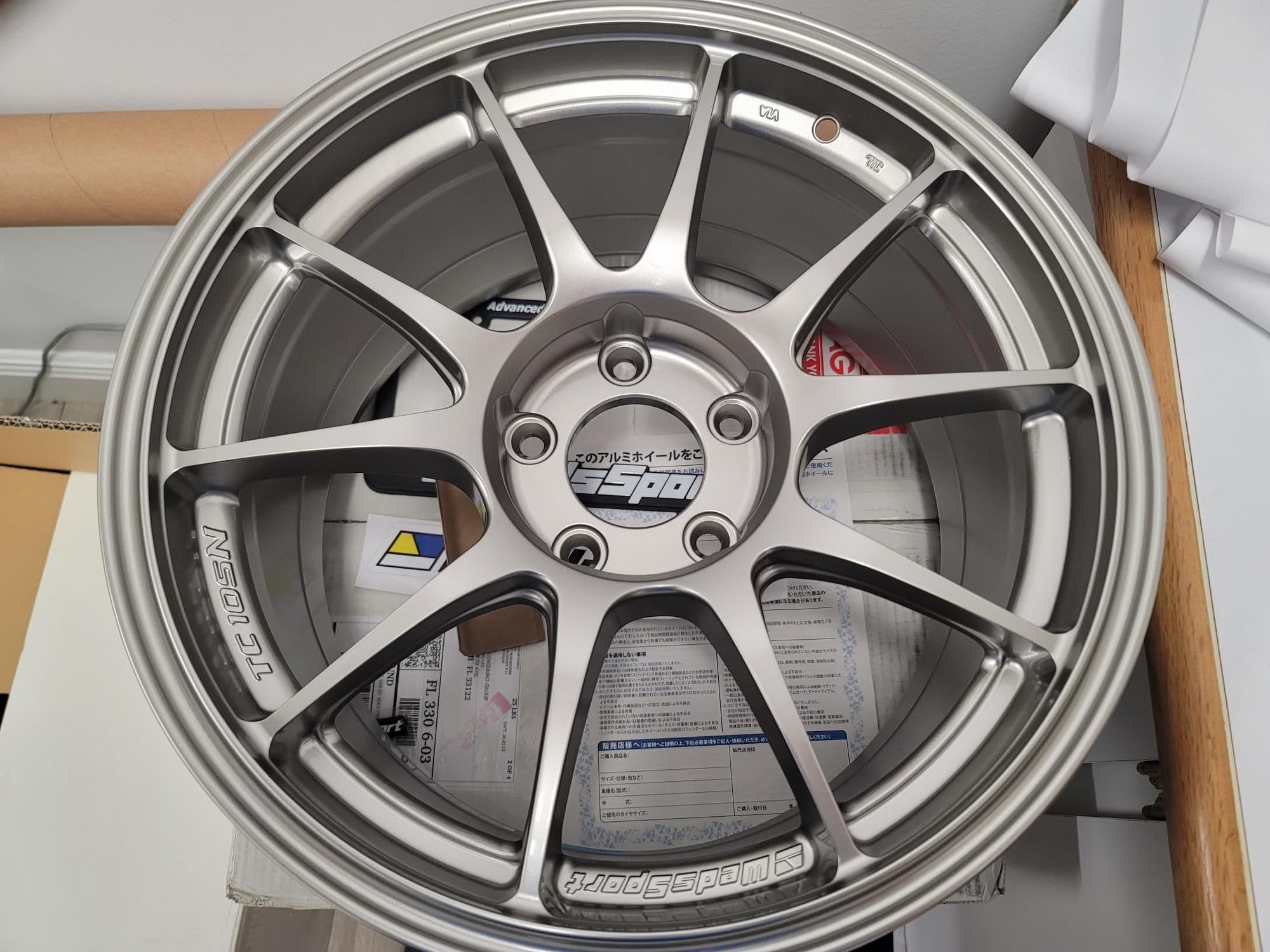 Wheels and Tires/Axles - WedsSport TC105N wheels for FD3S and others - New - 1993 to 1995 Mazda RX-7 - Miami, FL 33126, United States
