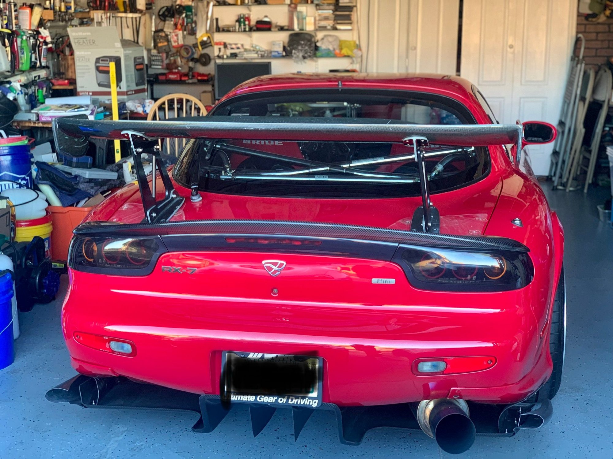 Exterior Body Parts - Gt3 Re Amemiya spoiler carbon fiber - Used - 1993 to 1999 Mazda RX-7 - Kissimmee, FL 34746, United States