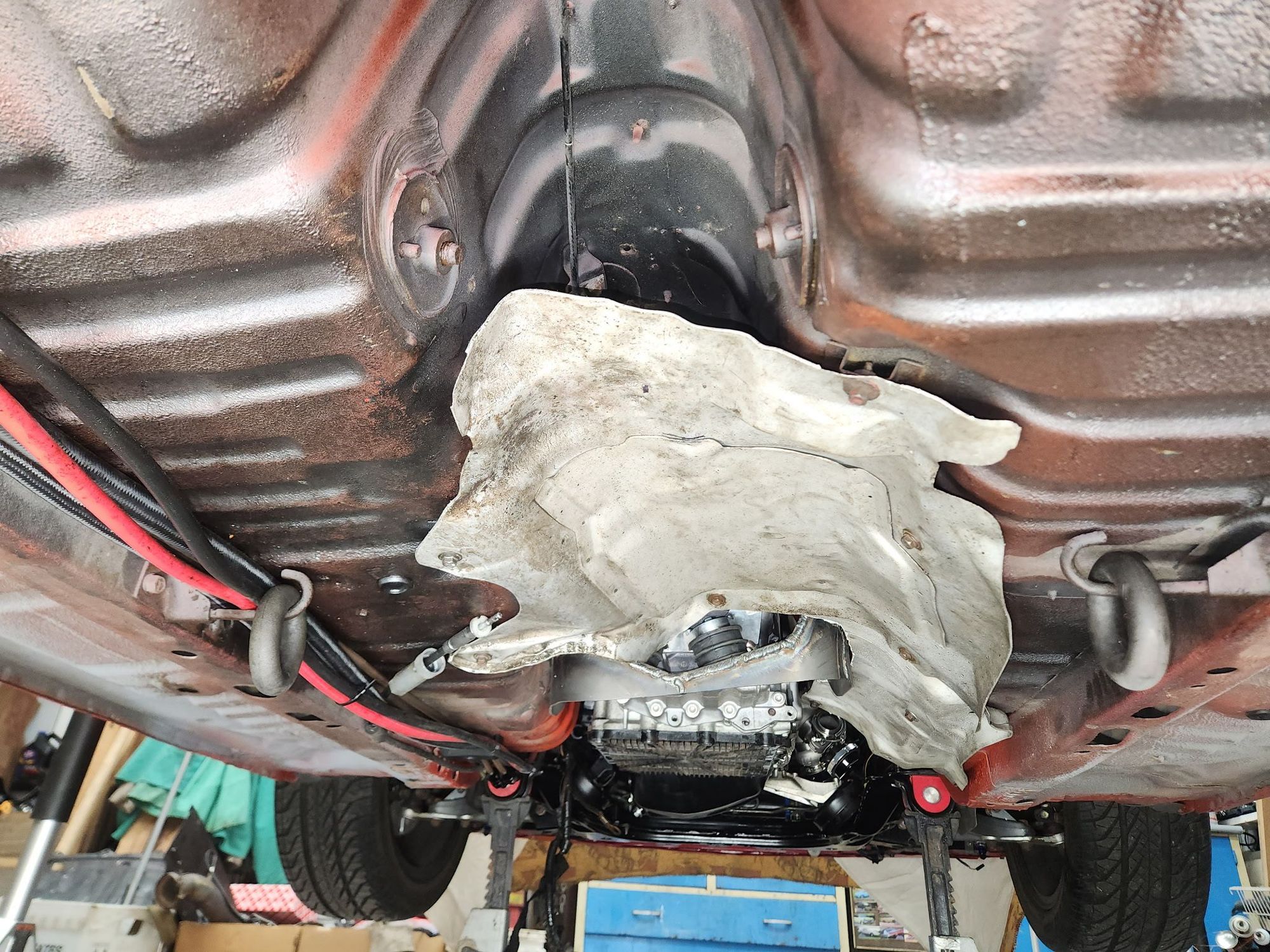 We did have to trim some of the stock heat shielding but only what had to be.