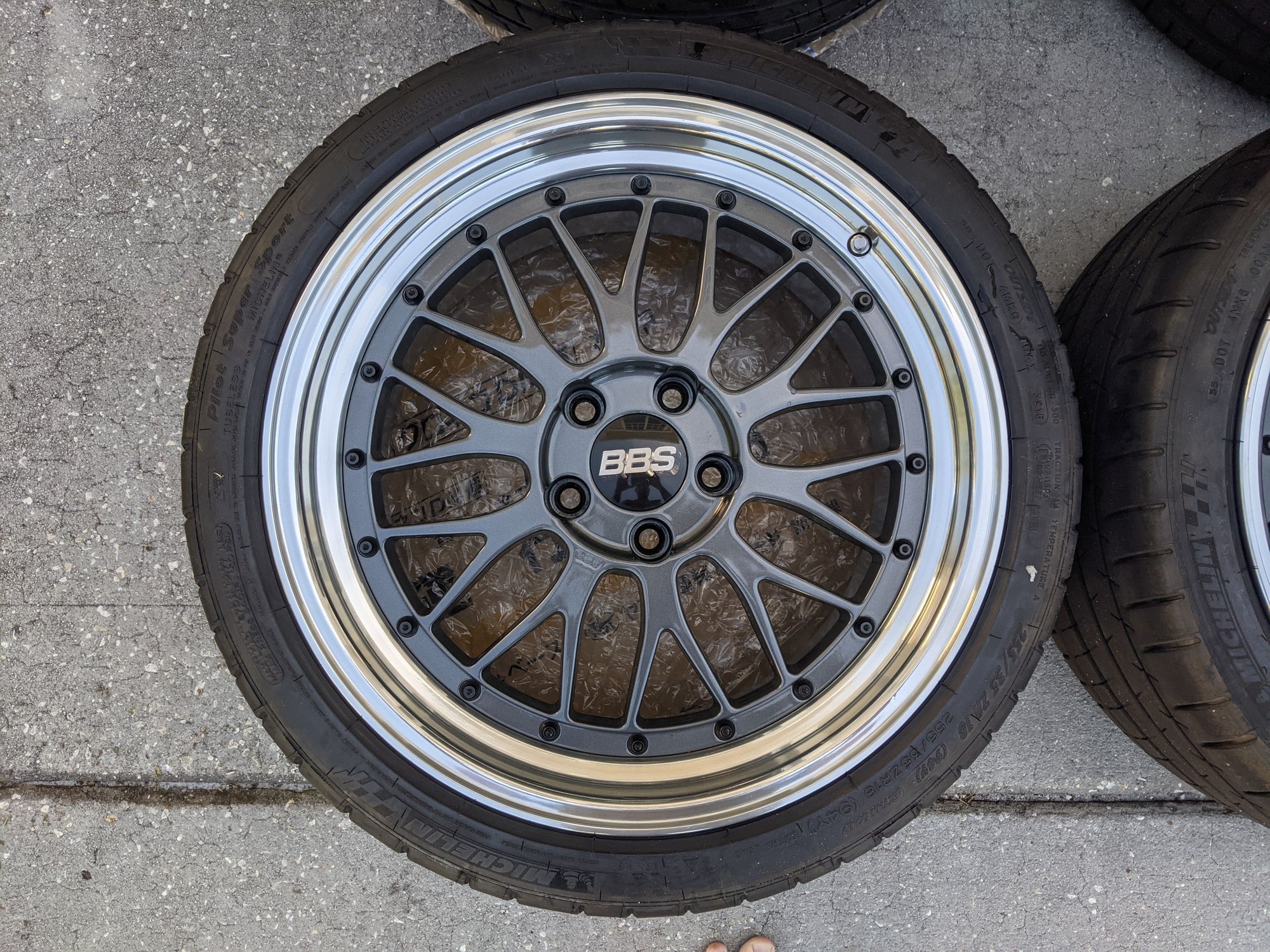 Wheels and Tires/Axles - 18" BBS LM wheels - 5x114.3 - 18x8.5 - 18x9.5 - Used - All Years Any Make All Models - Tarpon Springs, FL 34689, United States
