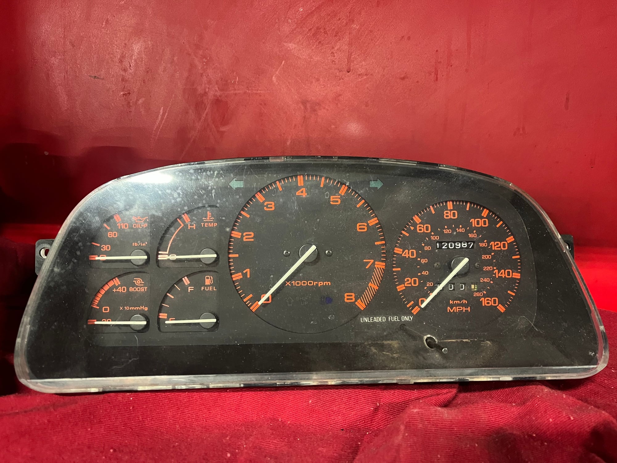 Interior/Upholstery - 1986-1988 RX7 FC S4 Speedometer Gauge Cluster - Used - 1986 to 1988 Mazda RX-7 - Flagstaff, AZ 86001, United States