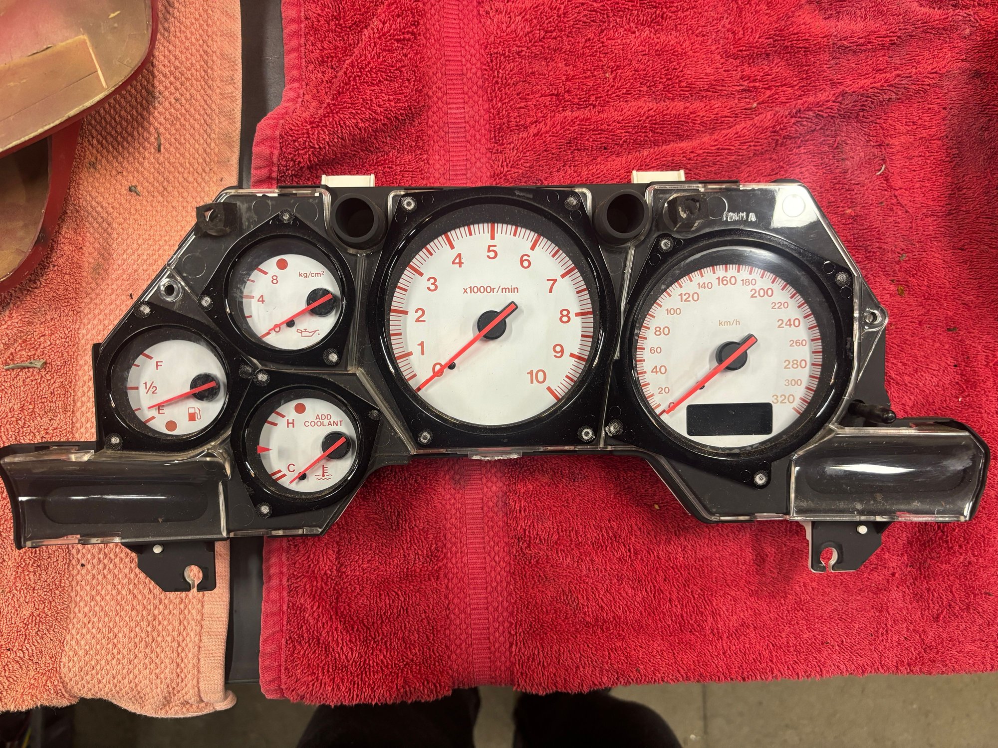 Interior/Upholstery - FD Guage Cluster | White face | “Mazdaspeed style” - Used - 0  All Models - Brandon, FL 33511, United States