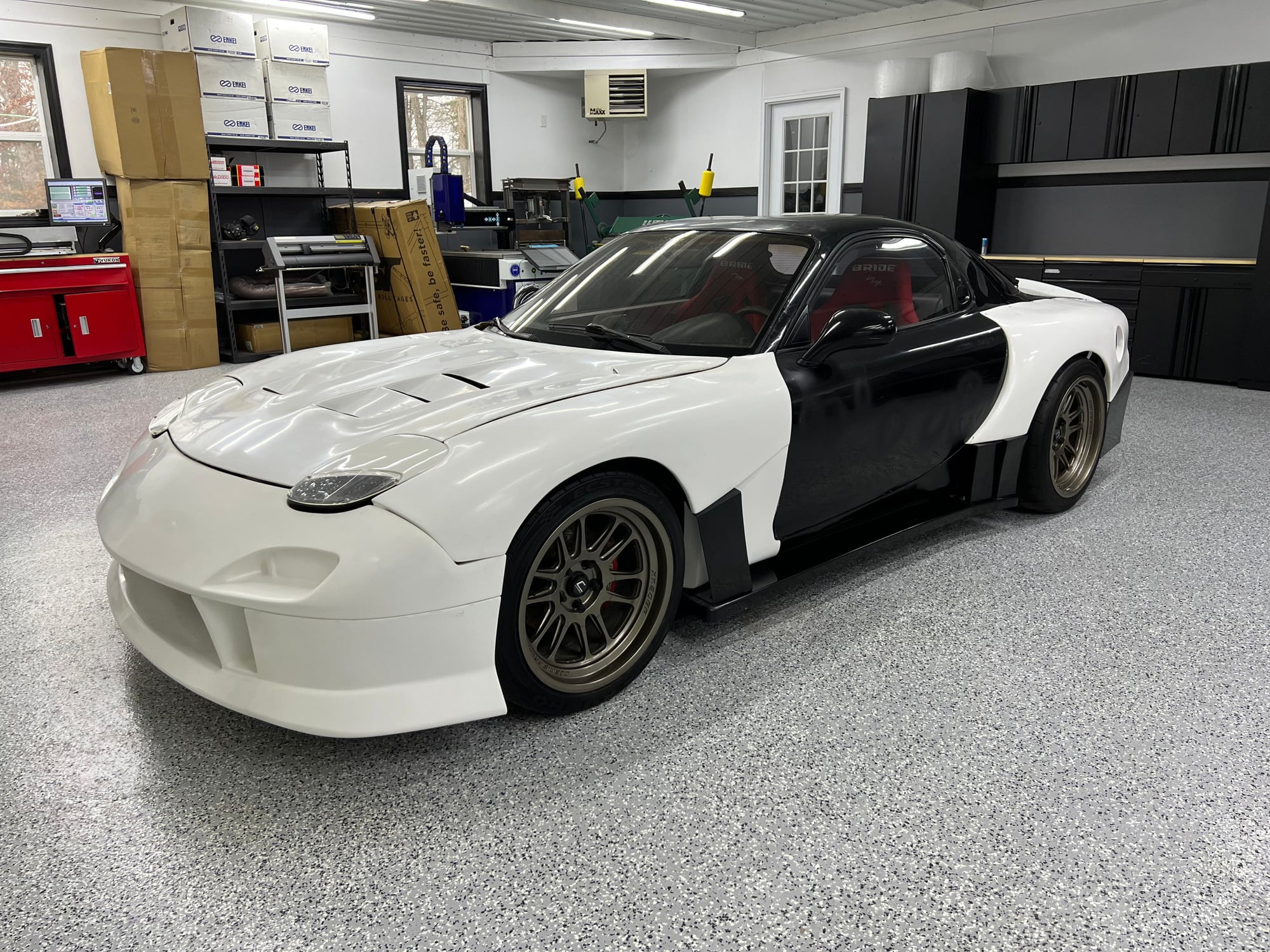 1993 Mazda RX-7 - 1993 Rx7 FD - widebody - single turbo - fuel cell - highly modified - Used - VIN JM1FD3315P0208924 - 95,000 Miles - Other - 2WD - Manual - Black - Louisville, KY 40214, United States