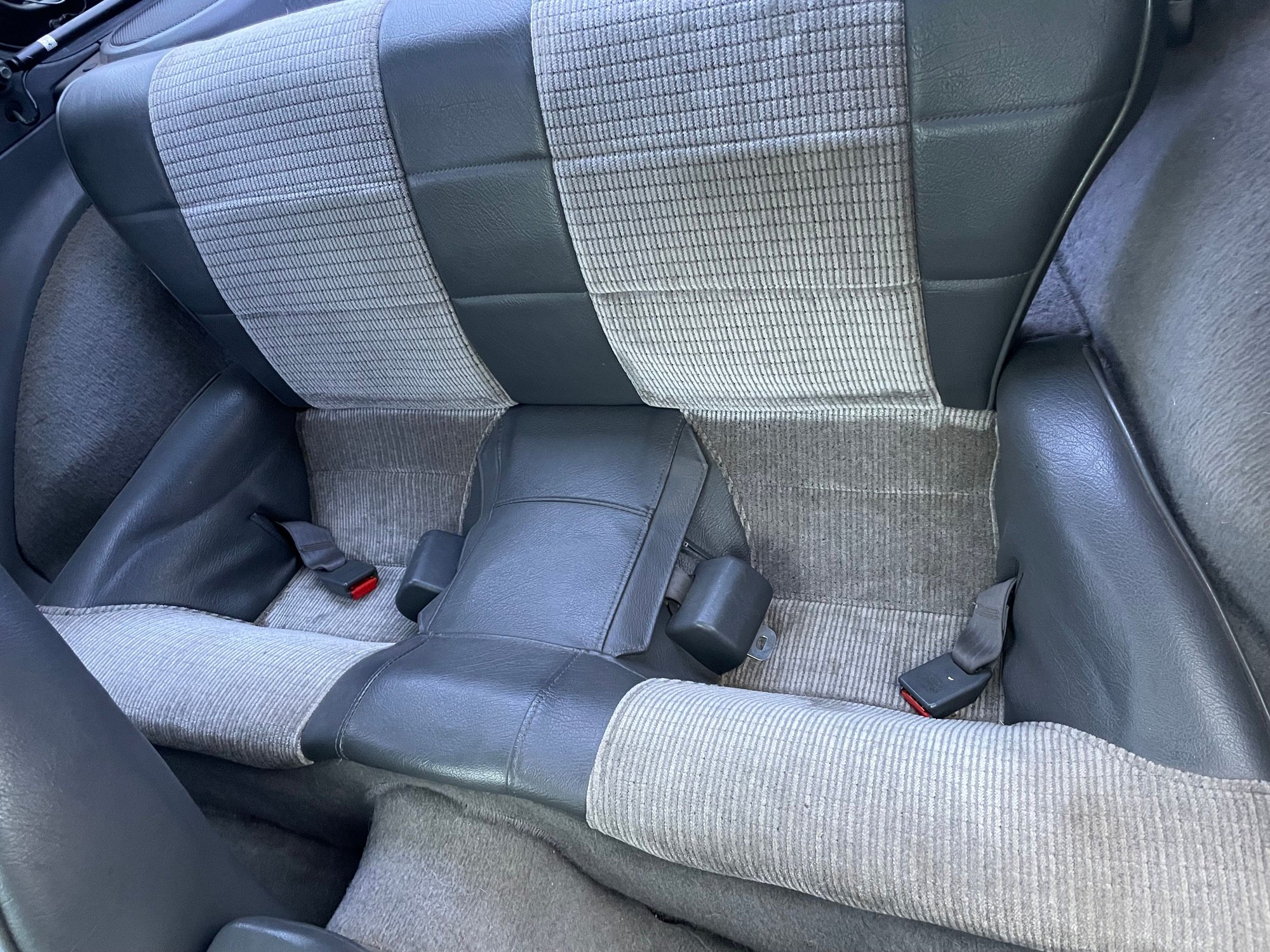 Interior/Upholstery - Gray Front and Rear Seats - Used - 1986 to 1991 Mazda RX-7 - San Leandro, CA 94579, United States