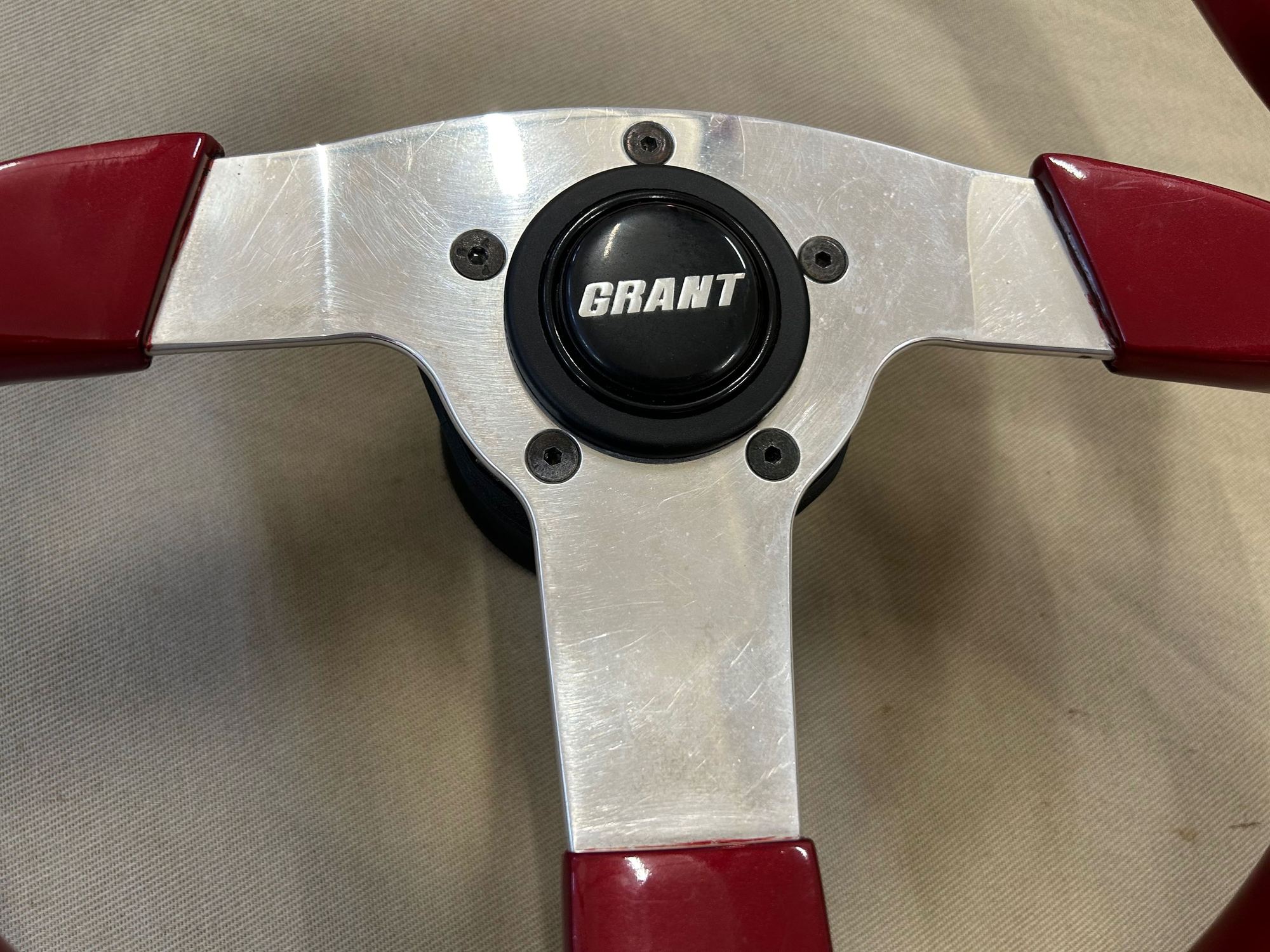 Steering/Suspension - Grant steering wheel from a 1984 GSL-SE - Used - 1984 Mazda RX-7 - Clinton, MA 01510, United States