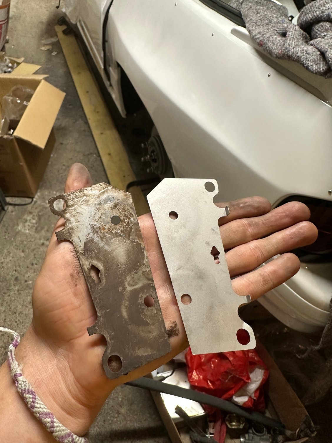 Sandblasting is so good. Everything look so clean after it