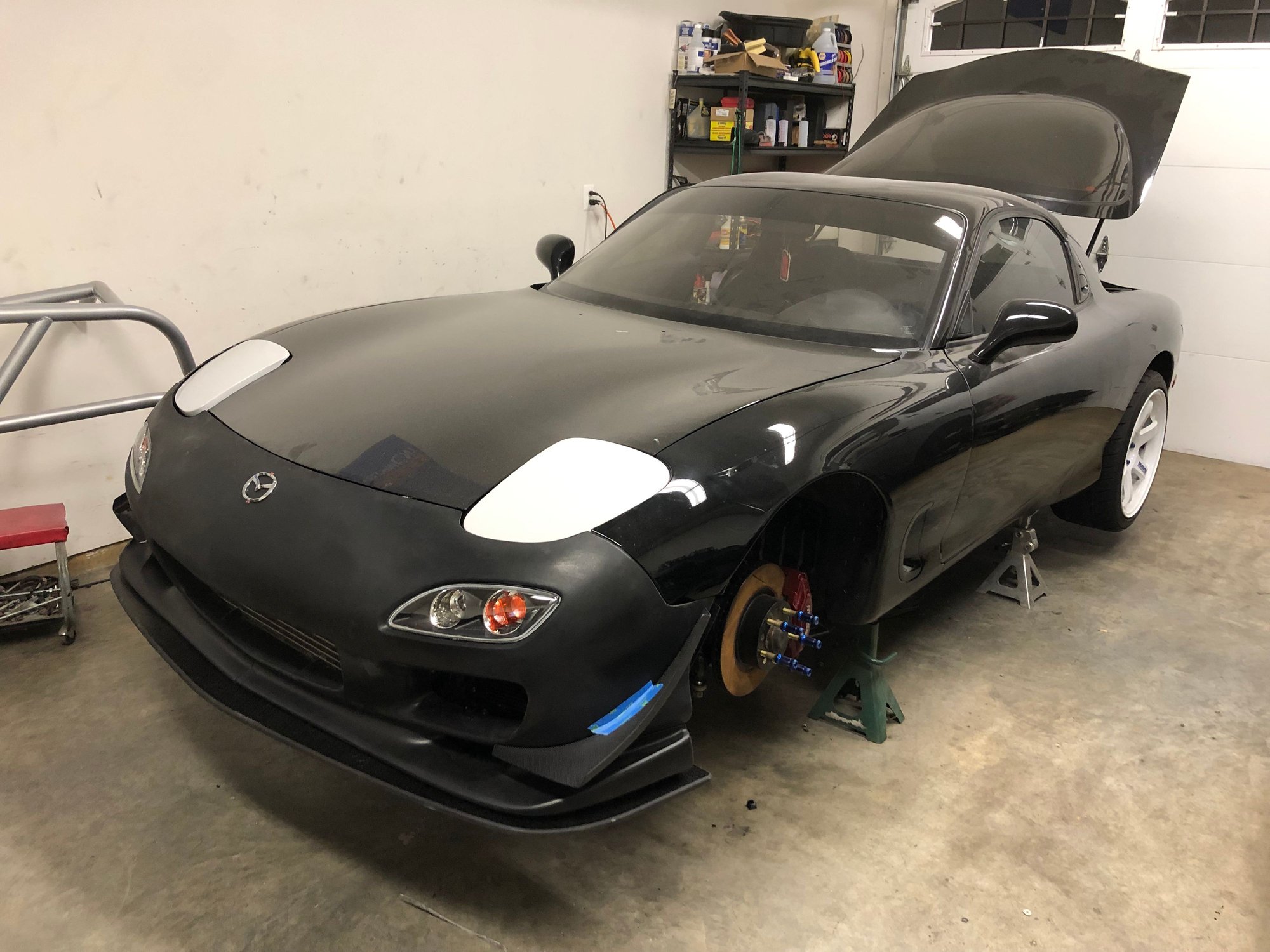 Exterior Body Parts - Plateless Fiberglass 99 Spec bumper - New - 1993 to 2002 Mazda RX-7 - Brookeville, Md, MD 20833, United States