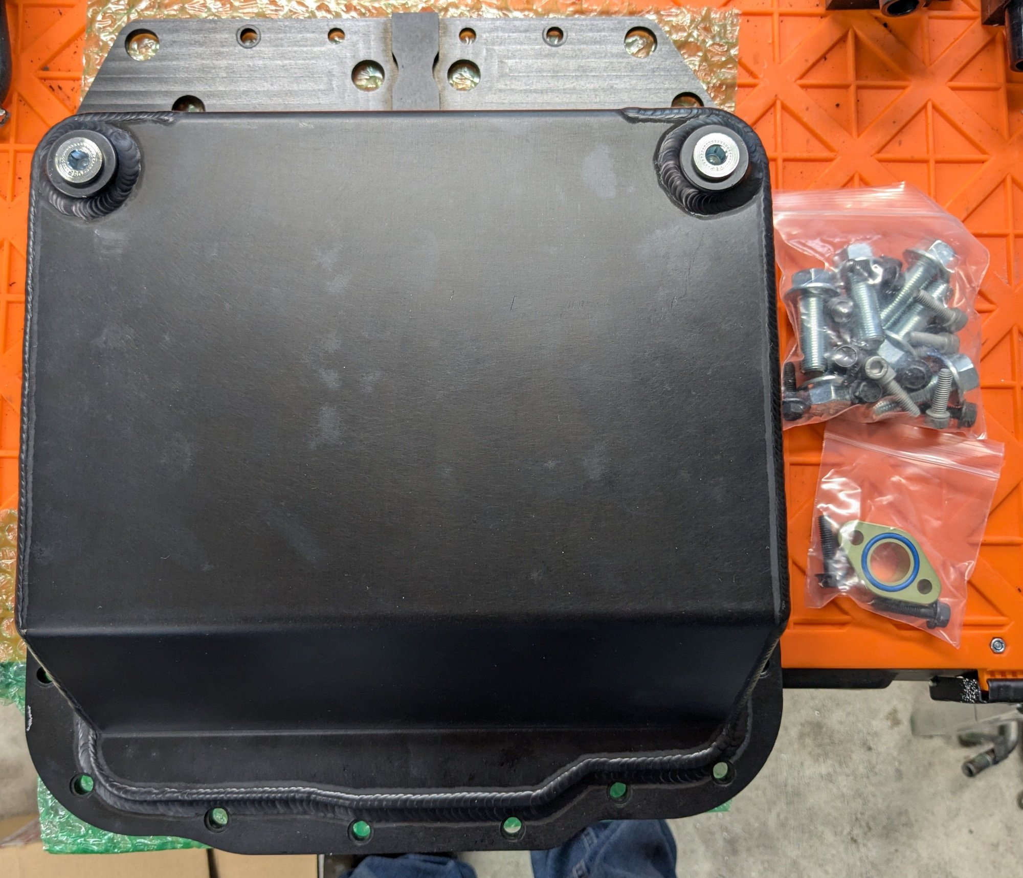 Engine - Internals - FD3S Len Bacon upgraded oil pan - New - 1993 to 2002 Mazda RX-7 - Roselle, IL 60172, United States