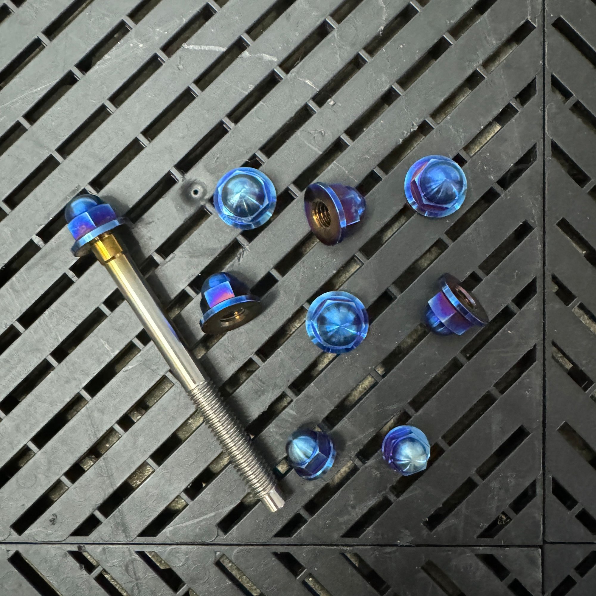 Engine - Intake/Fuel - Titanium UIM / Throttle Body Hardware - New - 1992 to 2002 Mazda RX-7 - Birmingham, MI 48323, United States