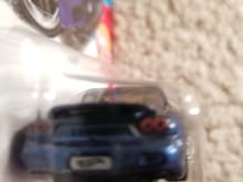 Hot Wheels logo license plate & round tail lights