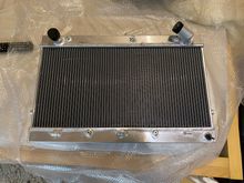 CX Racing V-Mount Radiator just arrived 