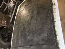 Fiberglass for mold.  