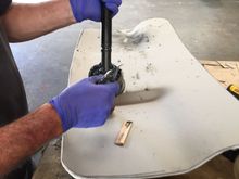 Repacking the CV joint and bearings