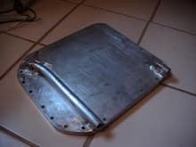 dry sump pan from the bottom