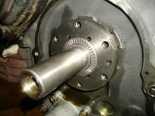 Make sure you dont let off the clutch when install a differnt front pulley