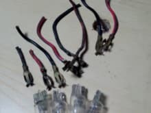 7 Wires and Bulbs from Marker Lights