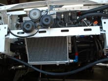 A2W heat exchanger
OEM oil cooler
Aux oil/power steering oil cooler
Koyo radiator