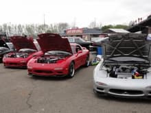 Our Display at Import Face Off, April 22, 2012.