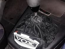 Custom vox guitar cable bag shifter boot