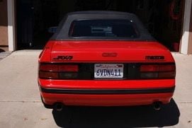 1988 Mazda RX-7 - 1988 Mazda RX7 -convertible - 2nd owner, well maintained with records, runs great - Used - VIN JM1FC3513J0106822 - 85,664 Miles - Other - 2WD - Manual - Convertible - Red - Carlsbad, CA 92009, United States