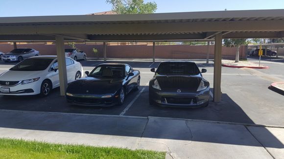 a rare sight for my dd and fun car to be in the same pic lol