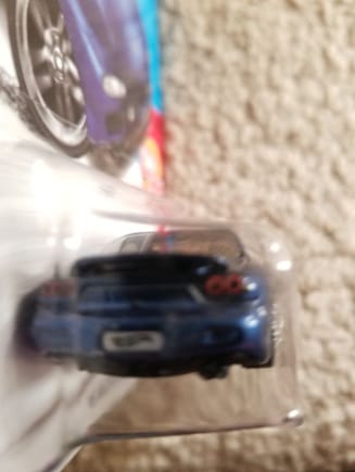 Hot Wheels logo license plate & round tail lights
