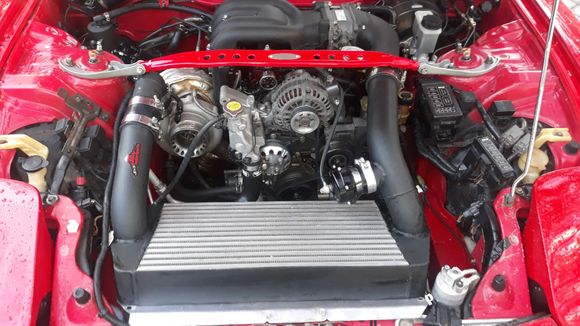 Getting her ready for Ace Cafe in Orlando. Big rotary meet tomorrow. I put a smile on my 14 year old sons face when i tell him to drive it to where i am going to wash her. 