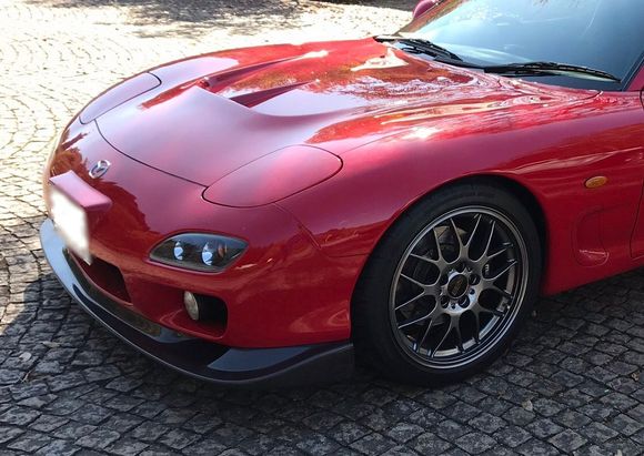 Mazdaspeed 15th aero bonnet, Mazdaspeed A-spec carbon front lip spoiler