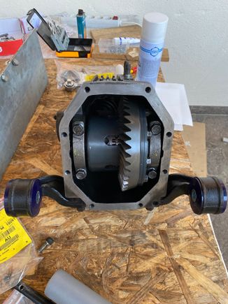 Rebuilt the spare diff with a Cusco 1.5 LSD