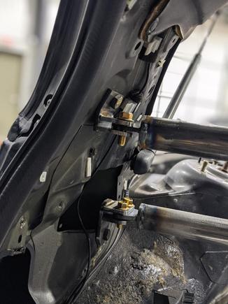 Here is how it is being mounted in the car. This is getting a satin black finish