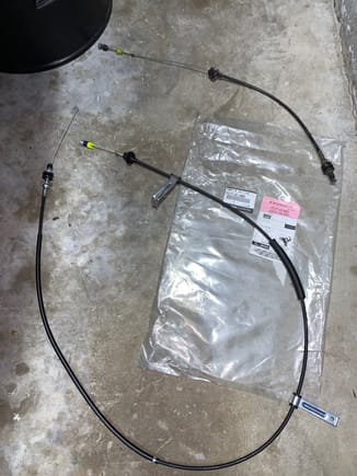 NA vs TII Throttle cable 