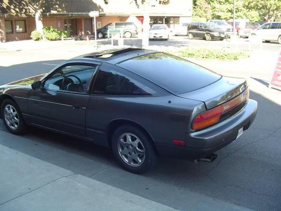 Rear 3/4 View, more new hatch action