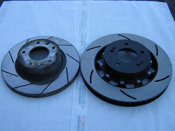 Front Rotor Comparison