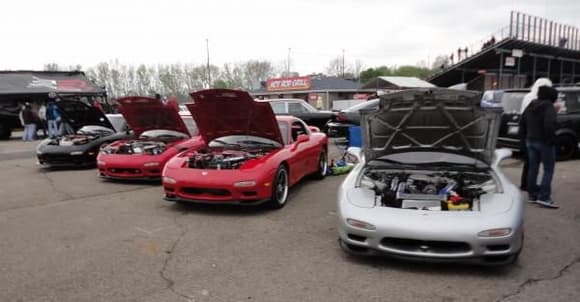 Our Display at Import Face Off, April 22, 2012.