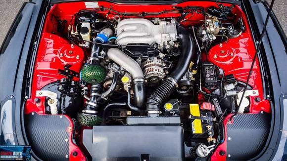 "Stock" Engine Bay - when I got the car