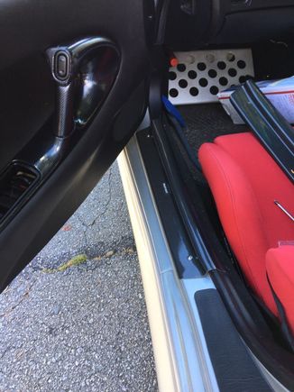RE sill in place.