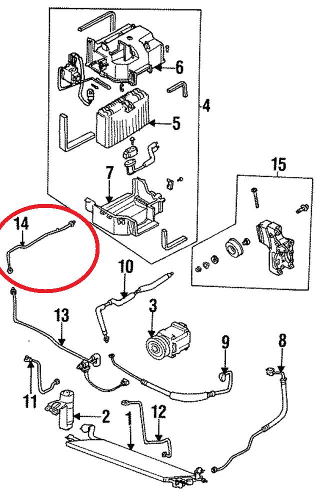 Miscellaneous - WTB FD A/C Hard line to evaporator MANA - New or Used - 1992 to 2001 Mazda RX-7 - Bellevue, WA 98008, United States