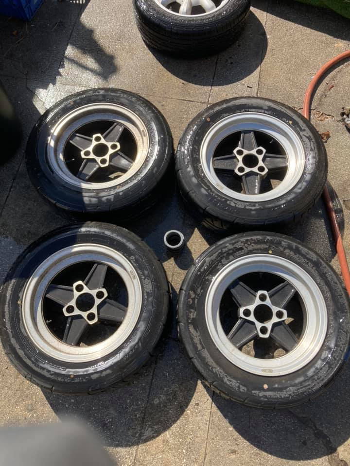 Wheels and Tires/Axles - Hayashi Racing Command Street II - Used - 1978 to 1985 Mazda RX-7 - Los Angeles, CA 90032, United States