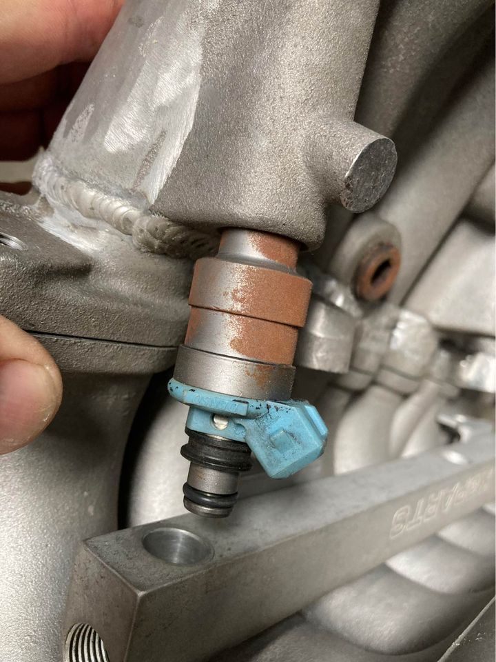 Engine - Intake/Fuel - 20B intake manifold fully ported upper/lower and TB with billet rail - Used - 1978 to 2001 Mazda RX-7 - San Ramon, CA 94583, United States