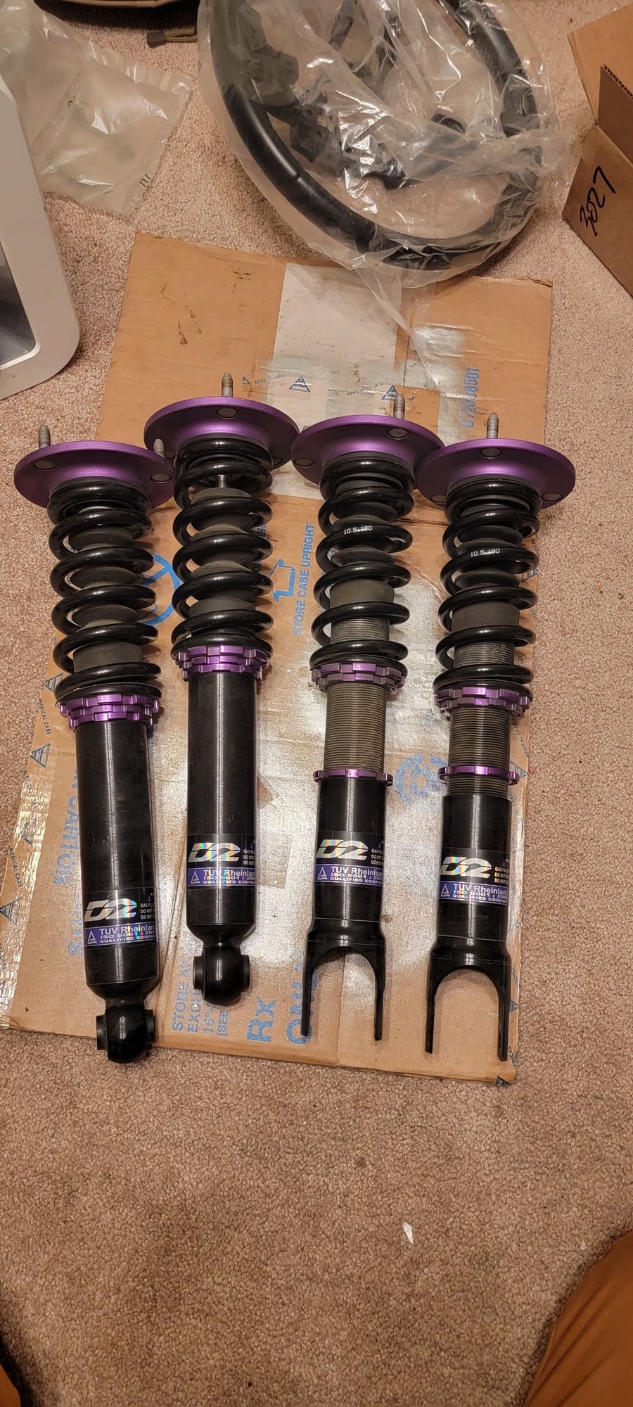 Steering/Suspension - FS: AutoExe coilovers, D2 Racing coilovers, Twin Turbo intake - Used - 0  All Models - Portland, OR 97216, United States