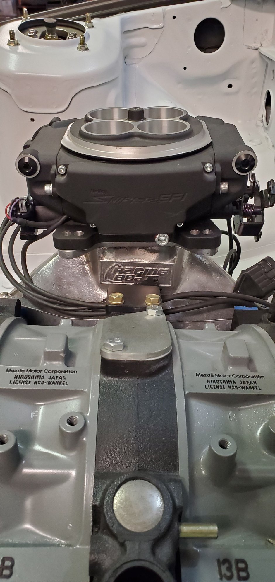 Engine - Intake/Fuel - Holley Sniper EFI/RacingBeat complete setup - New - 1986 to 1992 Mazda RX-7 - Gilbert, AZ 85296, United States