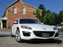 My 2010 Pearl white RX8.  19000 kms.