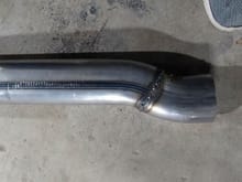 Had to add a section of 3" oval tubing from downpipe to the catback in order to clear the floor/trans/x brace 