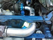 intake pipe tube fitted