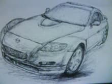 My RX8 Drawing