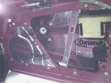 Driver and Passenger doors Dynamat Project