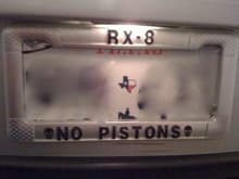 license plate cover =p