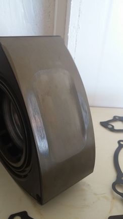 Rotor hit housing