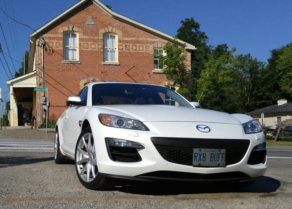 My 2010 Pearl white RX8.  19000 kms.