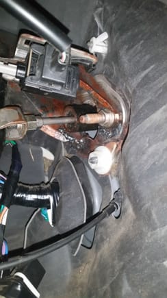 Yesterday I adjusted the clutch pedal engagement point. It was catching at the floor,  and was pretty unnatural.  Brought it up a bit,  and it's a lot better. 

Also verified that the pedal bracket had already been addressed.  Lol.  Nice welding job right?  :p